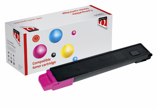 Toner Quantore alternatief tbv Kyocera TK-8325M rood afbeelding