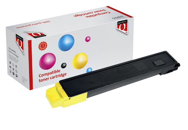 Toner Quantore alternatief tbv Kyocera TK-8325Y geel afbeelding