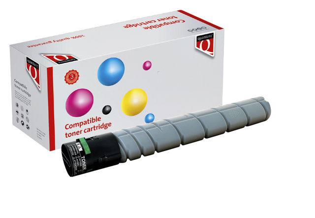 Toner Quantore alternatief tbv Konica Minolta TN-321K zwart afbeelding