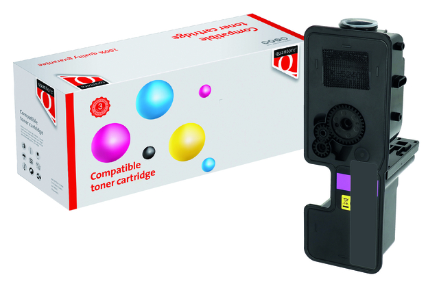 Toner Quantore alternatief tbv Kyocera TK-5230M rood afbeelding