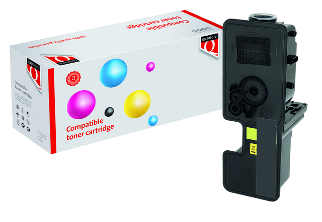 Toner Quantore alternatief tbv Kyocera TK-5230Y geel afbeelding