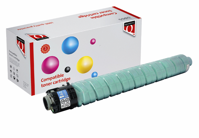 Toner Quantore alternatief tbv Ricoh 841820 blauw afbeelding