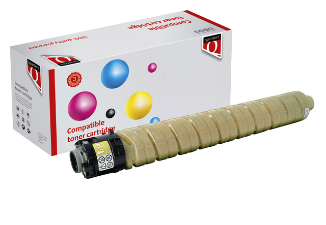 Toner Quantore alternatief tbv Ricoh 841926 geel afbeelding
