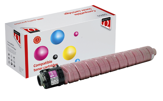 Toner Quantore alternatief tbv Ricoh 841855 rood afbeelding