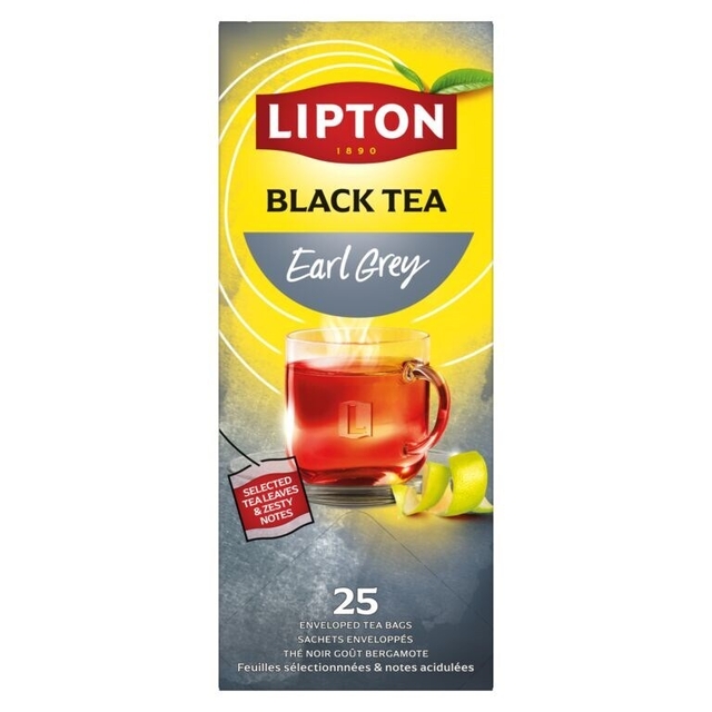Thee Lipton Energise earl grey 25x1.5gr afbeelding