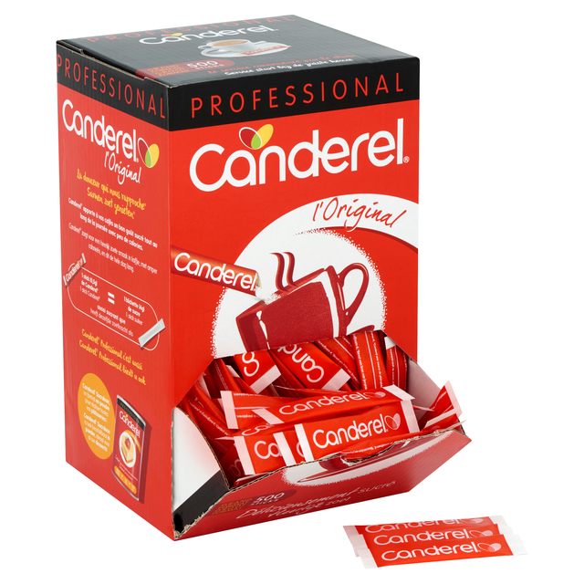 Zoetstofstick Canderel 500x0.5gr afbeelding
