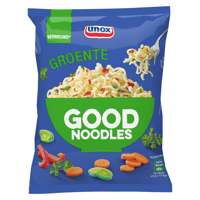 Good Noodles Unox groenten afbeelding