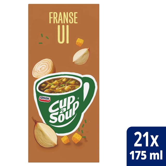 Cup-a-Soup Unox Franse ui 21x175ml afbeelding