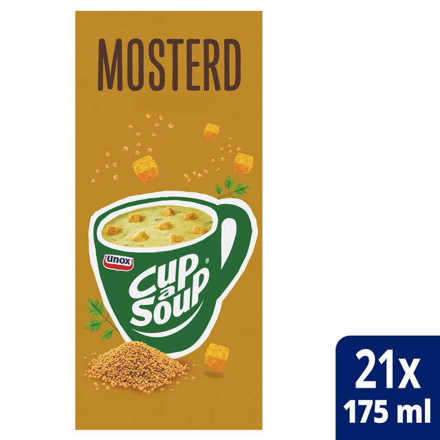 Cup-a-Soup Unox mosterd 21x175ml afbeelding