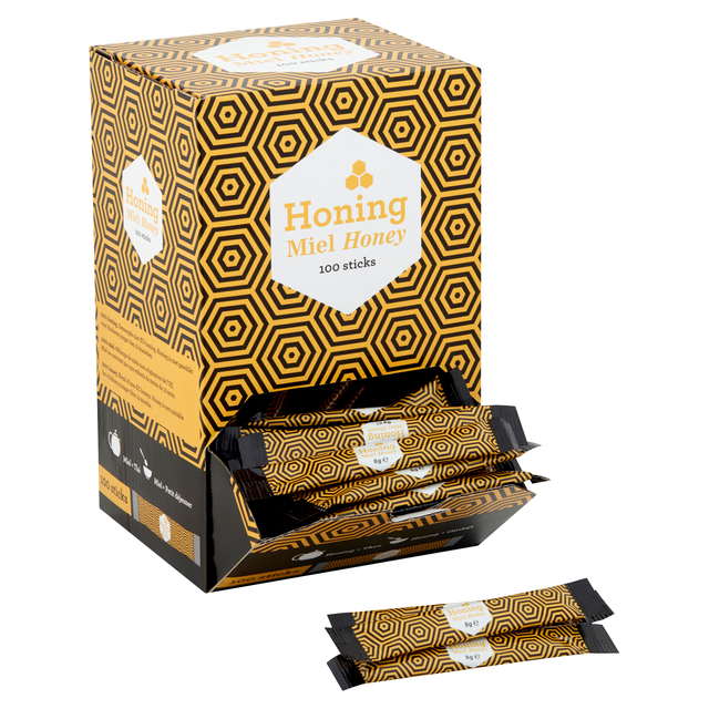 Honingsticks Van Oordt 100 stuks afbeelding