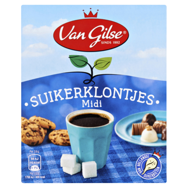 Suikerklontjes Van Gilse Midi 750gram afbeelding