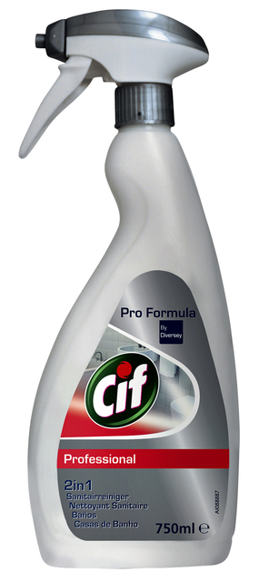 Sanitairreiniger Cif Professional spray 750ml afbeelding