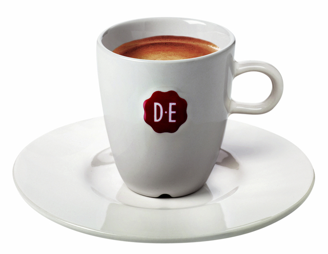 Schotel Douwe Egberts espresso wit 12 stuks — Foto 2 van 2