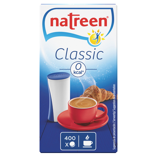 Zoetjes Natreen tafeldispenser met 400st afbeelding