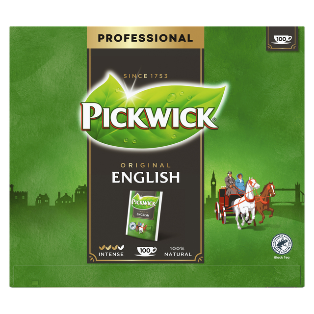 Thee Pickwick engelse melange 100x2gr met envelop afbeelding