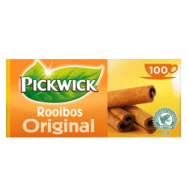 Thee Pickwick rooibos 100x1.5gr met envelop afbeelding
