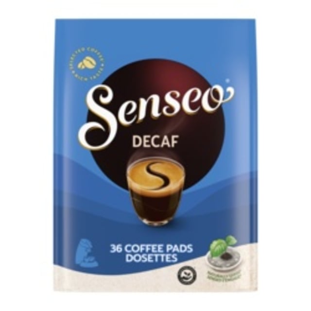 Koffiepads Douwe Egberts Senseo decafe 36 stuks afbeelding