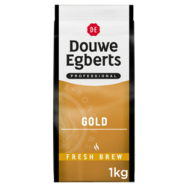 Koffie Douwe Egberts Fresh Brew Gold voor automaten 1kg afbeelding