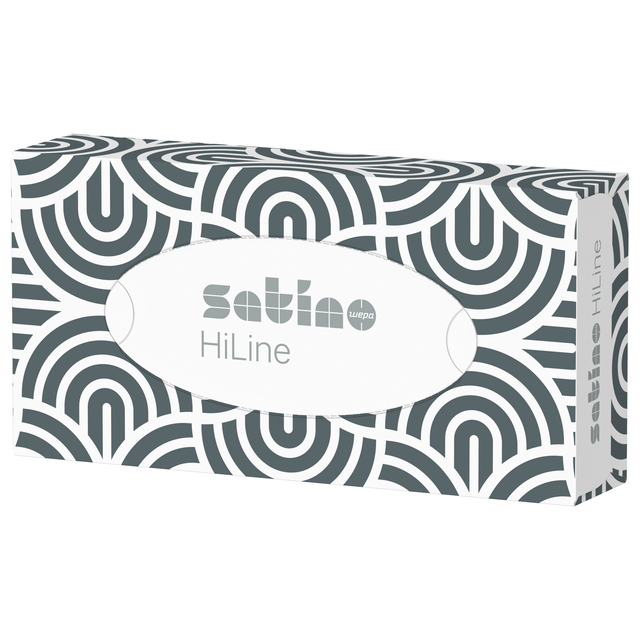 Facial tissues Satino HiLine 2-laags 100 vel wit 206450 afbeelding