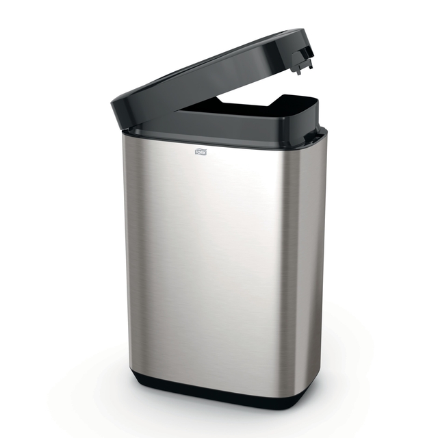 Afvalbak Tork B1 Image Line 50 liter zilver 460011 — Foto 2 van 2