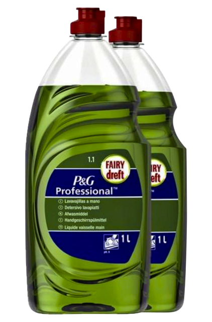Afwasmiddel Dreft Professional 2 x 1 liter afbeelding