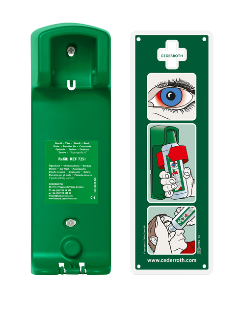 Oogdouche Cederroth 500ml wandhouder — Foto 2 van 2