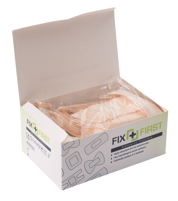 Vingerpleister FixFirst elastisch 2x18cm 100 stuks afbeelding