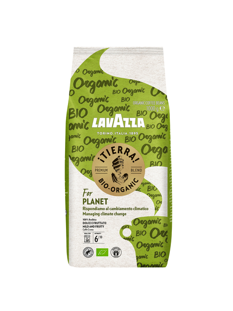 Koffie Lavazza bonen Tierra organic bio 1000gr afbeelding