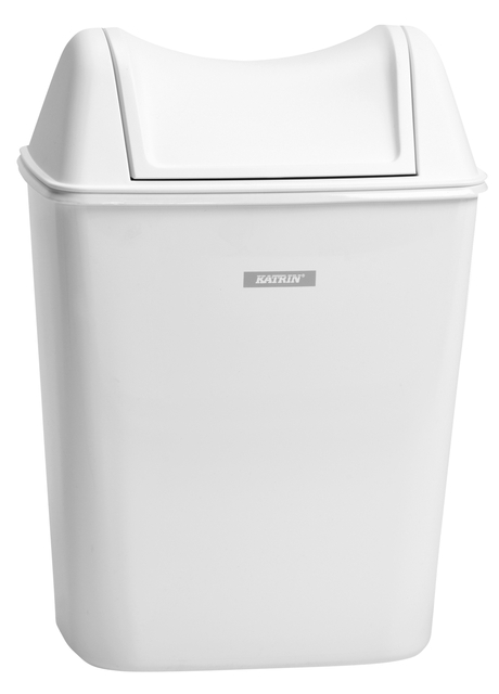 Dameshygiënebak Katrin 8 liter wit 91851 — Foto 2 van 2
