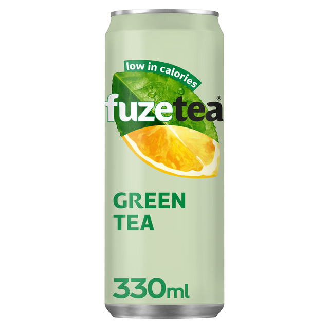 Frisdrank Fuze Tea green tea blik 330ml afbeelding
