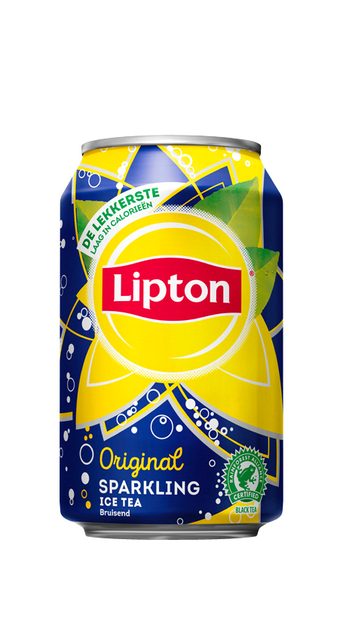 Frisdrank Lipton Ice Tea sparkling blik 330ml — Foto 2 van 2