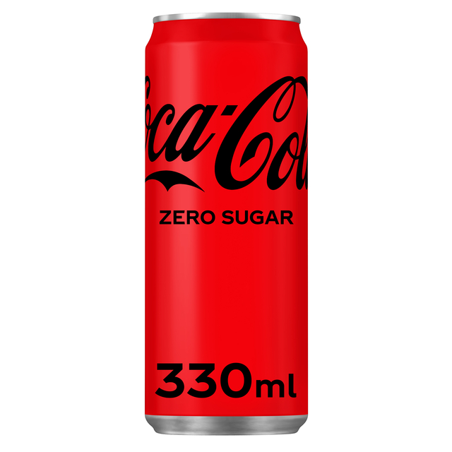 Frisdrank Coca Cola zero blik 330ml afbeelding