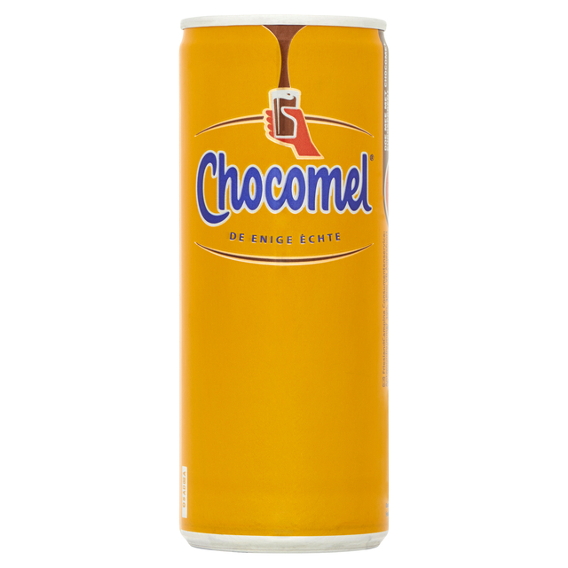 Chocolademelk Chocomel blik 250ml afbeelding