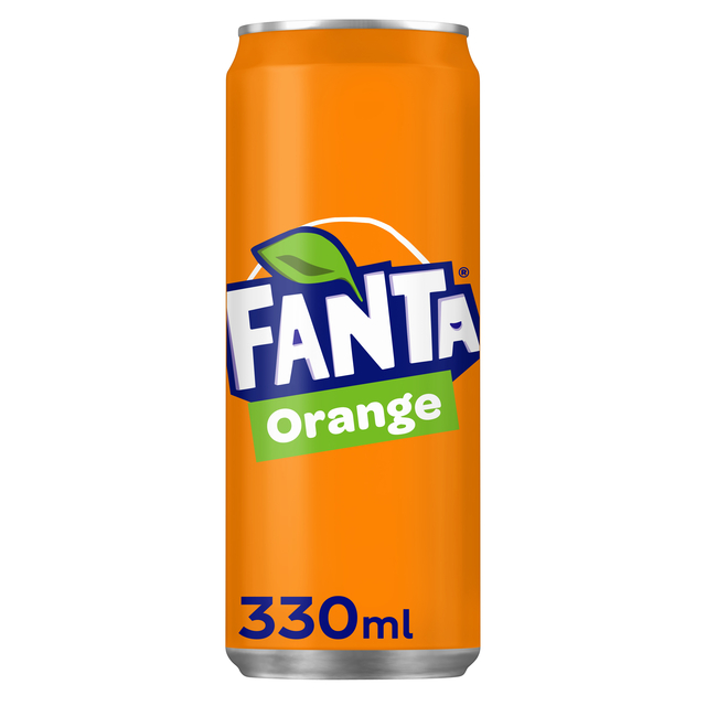 Frisdrank Fanta orange blik 330ml afbeelding