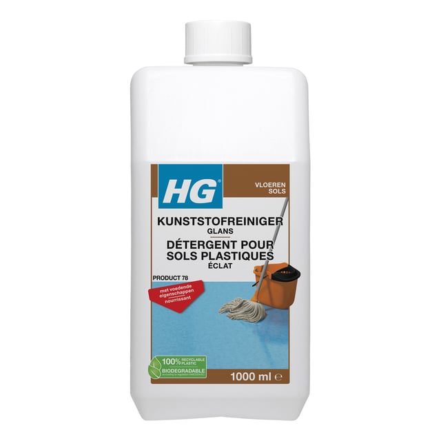 Vloerreiniger HG voor kunststof vloeren 1l afbeelding