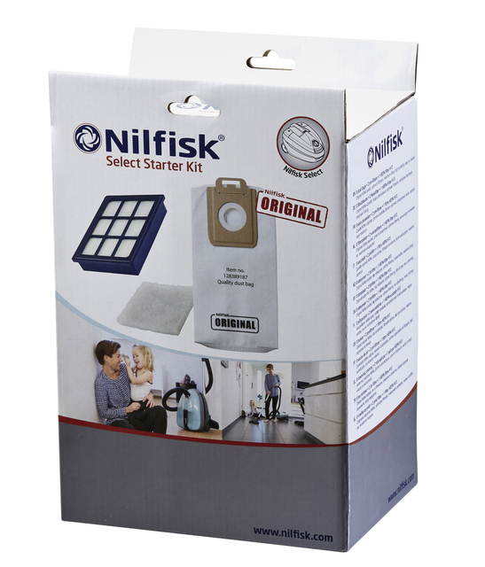 Stofzuigerzak Nilfisk Select starterkit 4 stuks afbeelding