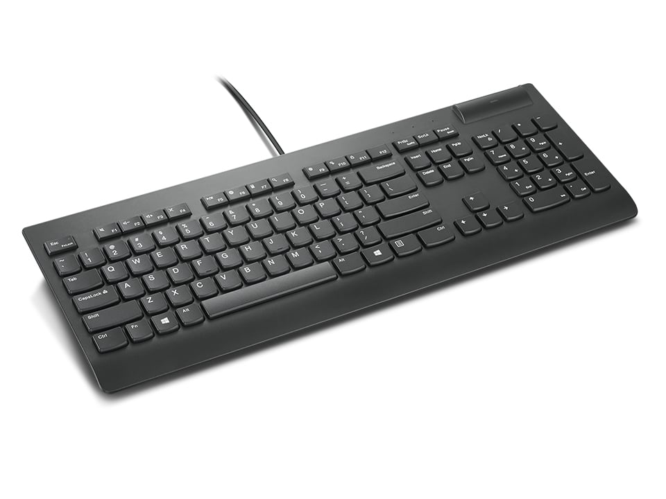 Lenovo 4Y41B69364 toetsenbord Kantoor USB Belgisch Brits Engels Zwart