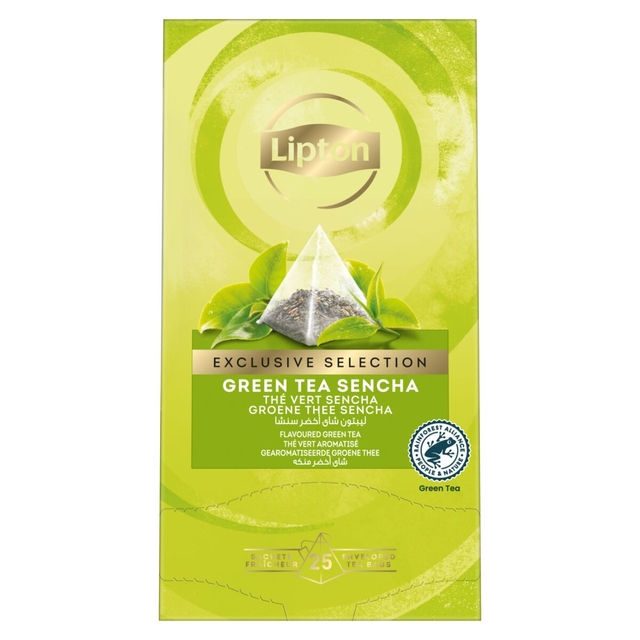 Thee Lipton Exclusive groene thee sencha 25x2gr afbeelding