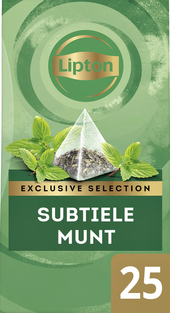 Thee Lipton Exclusive subtiele munt 25x2gr afbeelding