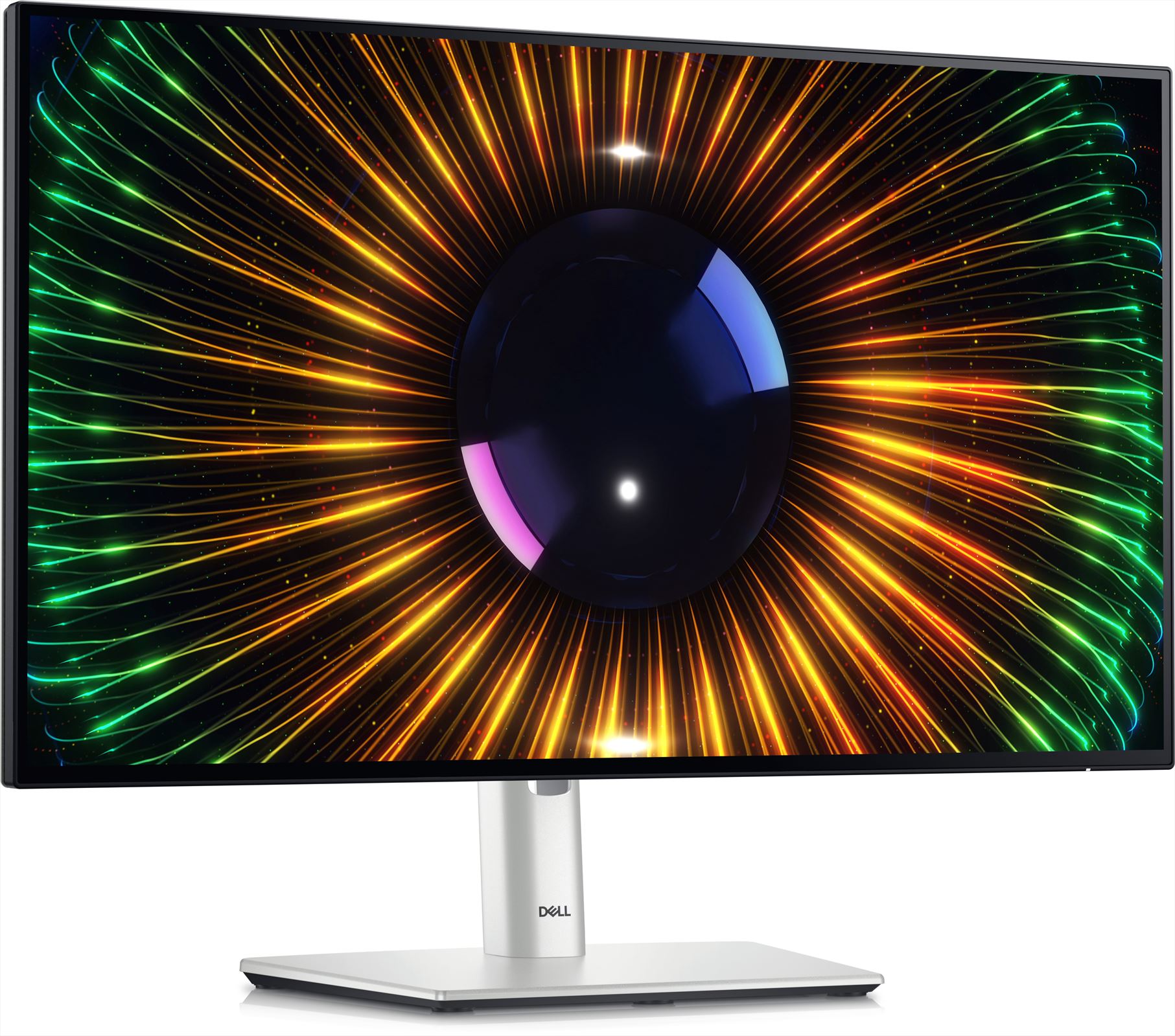 DELL UltraSharp U2424H computer monitor 60,5 cm (23.8") 1920 x 1080 Pixels Full HD LCD Zwart, Zilver afbeelding