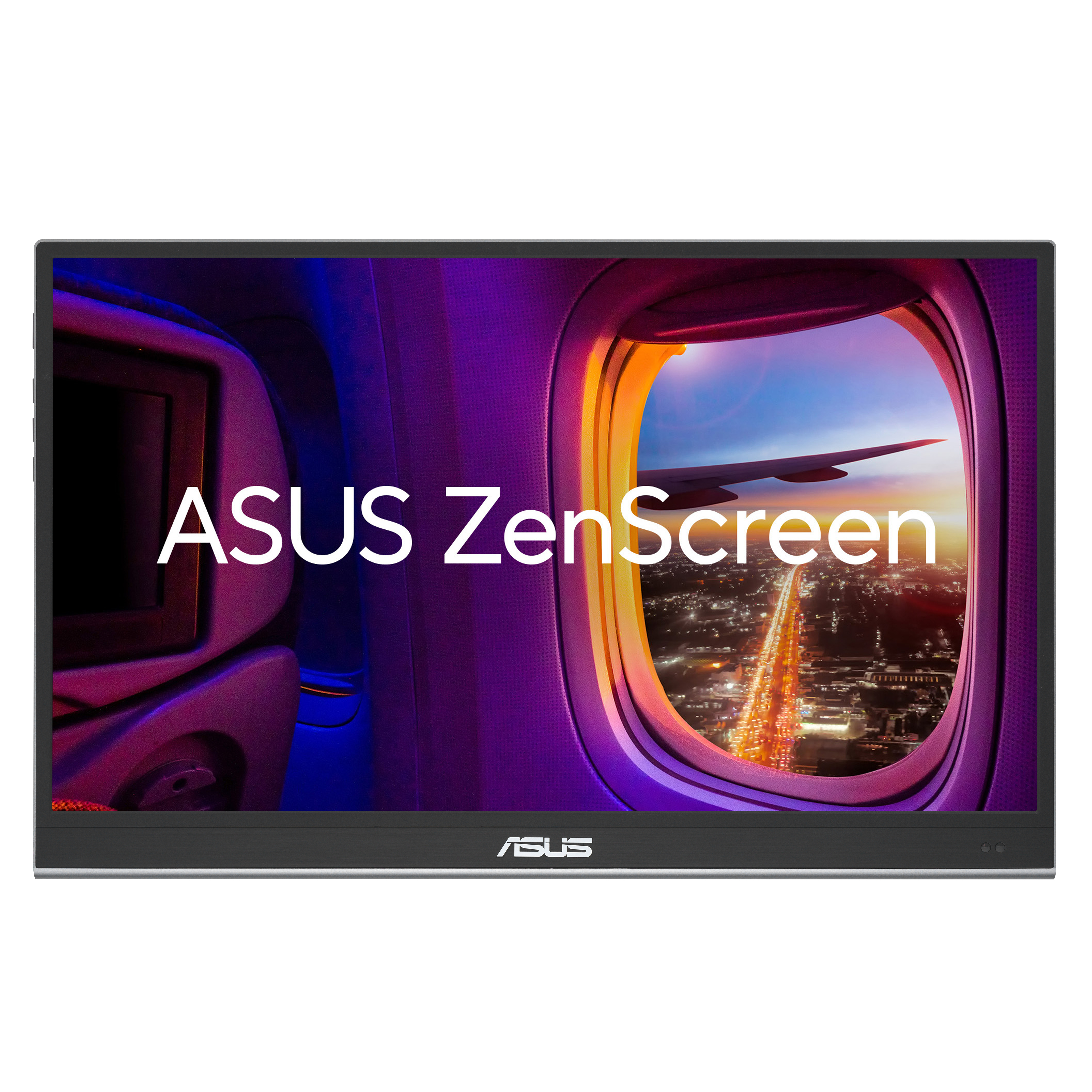 ASUS ZenScreen MQ16AHE computer monitor 39,6 cm (15.6") 1920 x 1080 Pixels Full HD OLED Zilver afbeelding