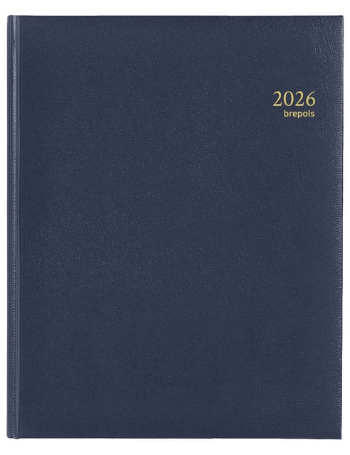 Agenda 2026 Brepols Concorde Lima 7dagen/2pagina&apos;s zwart afbeelding