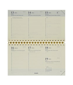 Agendavulling 2026 Brepols Omniplan 7dagen/2pagina's