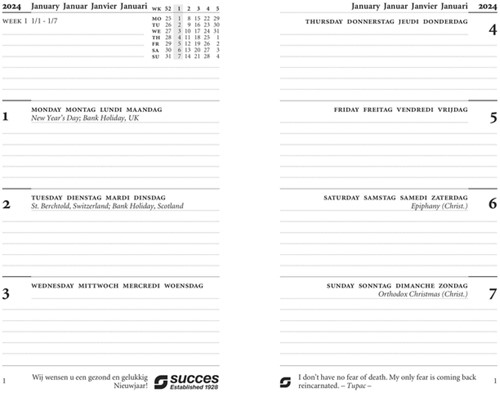 Calendarium 2027 Succes Senior 7 dagen/2pagina's-2