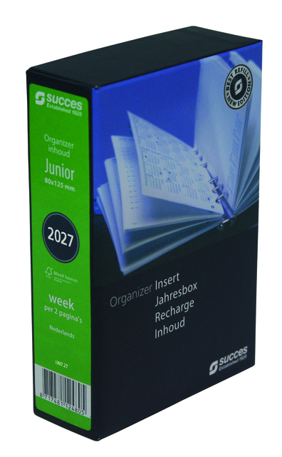 Agendavulling 2027 Succes Junior 7dagen/2pagina's afbeelding