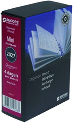 Agendavulling 2027 Succes Mini 4dagen/2pagina's