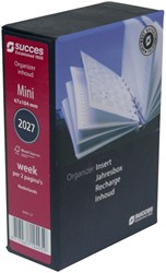 Agendavulling 2027 Succes Mini 7dagen/2pagina's