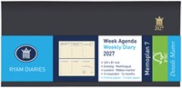 Agenda 2024 Ryam Memoplan 7 Nappa 7dagen/2pagina's assorti-2