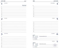 Agenda 2025 Ryam Memoplan 7 Mundior 7dagen/2pagina's zwart-2