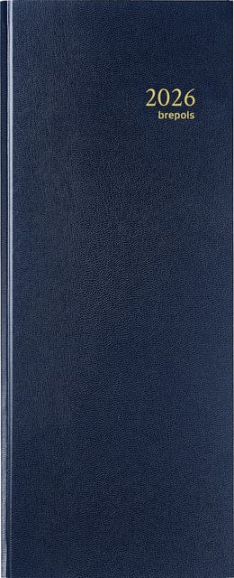 Agenda 2026 Brepols Saturnus Lima 1dag/1pagina blauw afbeelding